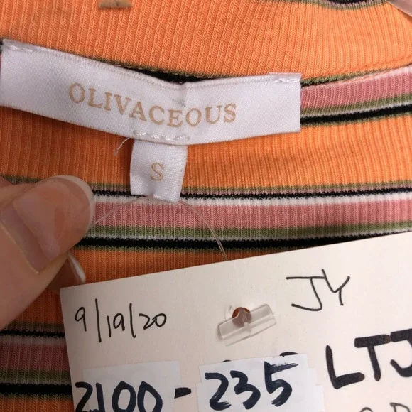 Olivaceous Ribbed Crop Top Polo - Picture 7 of 11